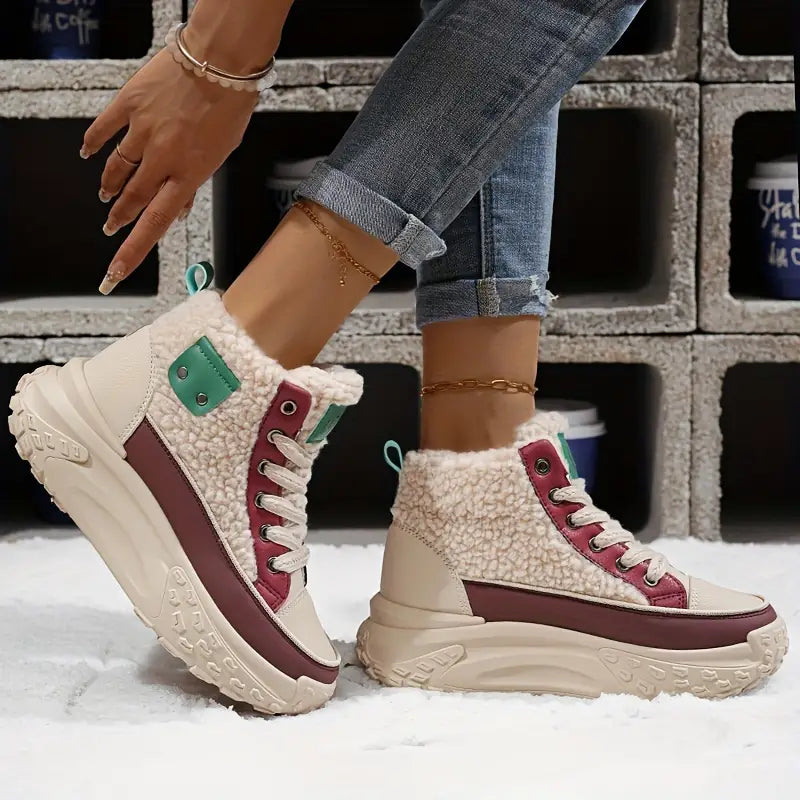 Nicolette – Velvet snow boots
