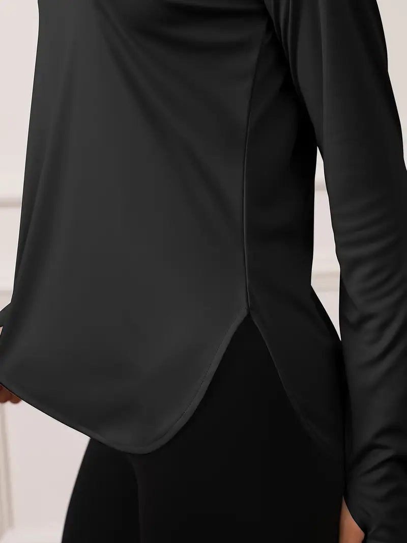 Viletta – Stylish Lightweight Long-sleeved Hooded Top