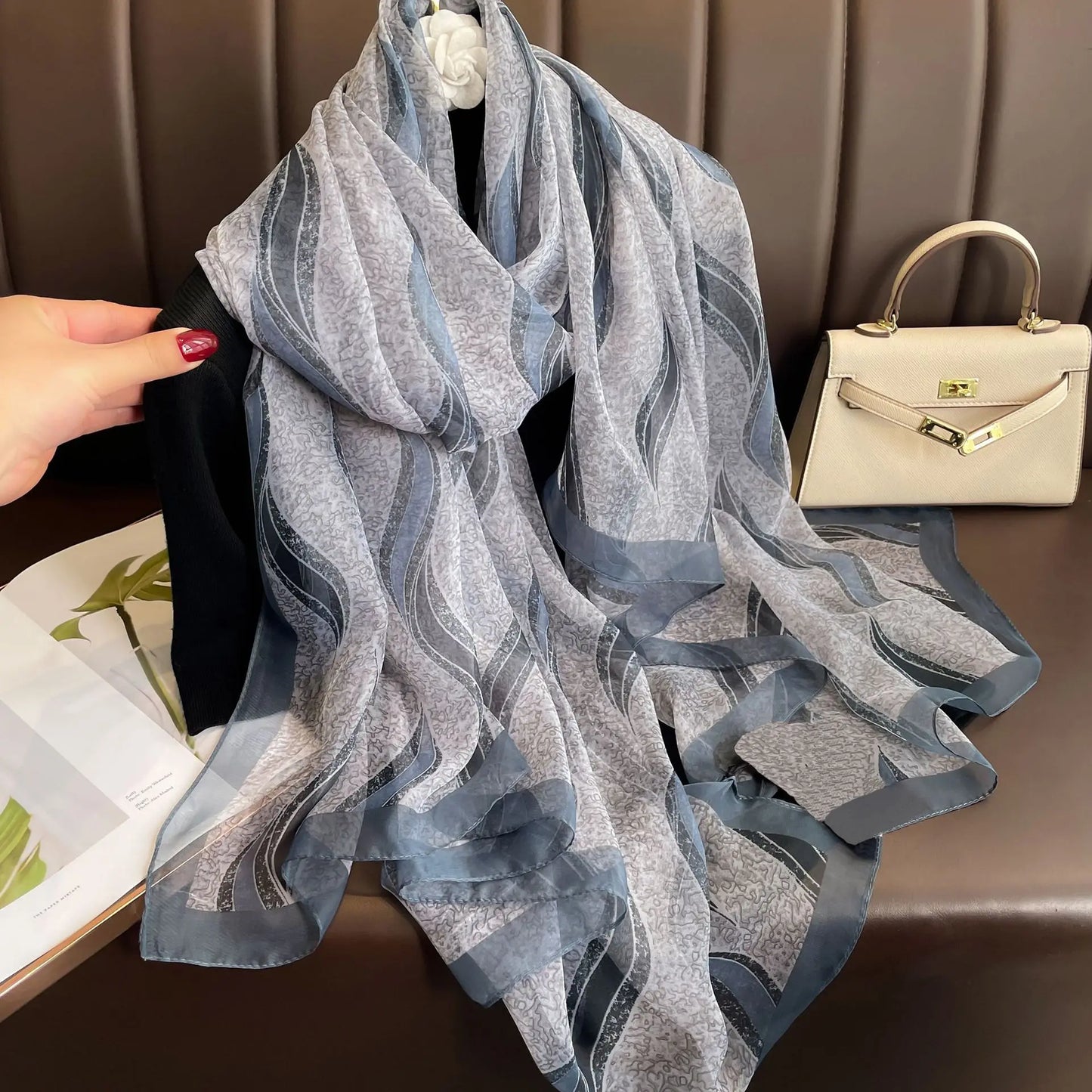 Ismerie – Vibrant and Stylish Chiffon Scarf
