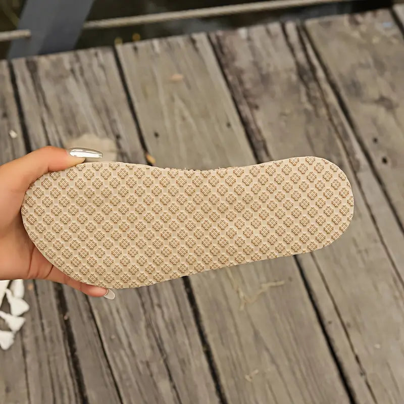 Sonja – Playful Bow Slippers