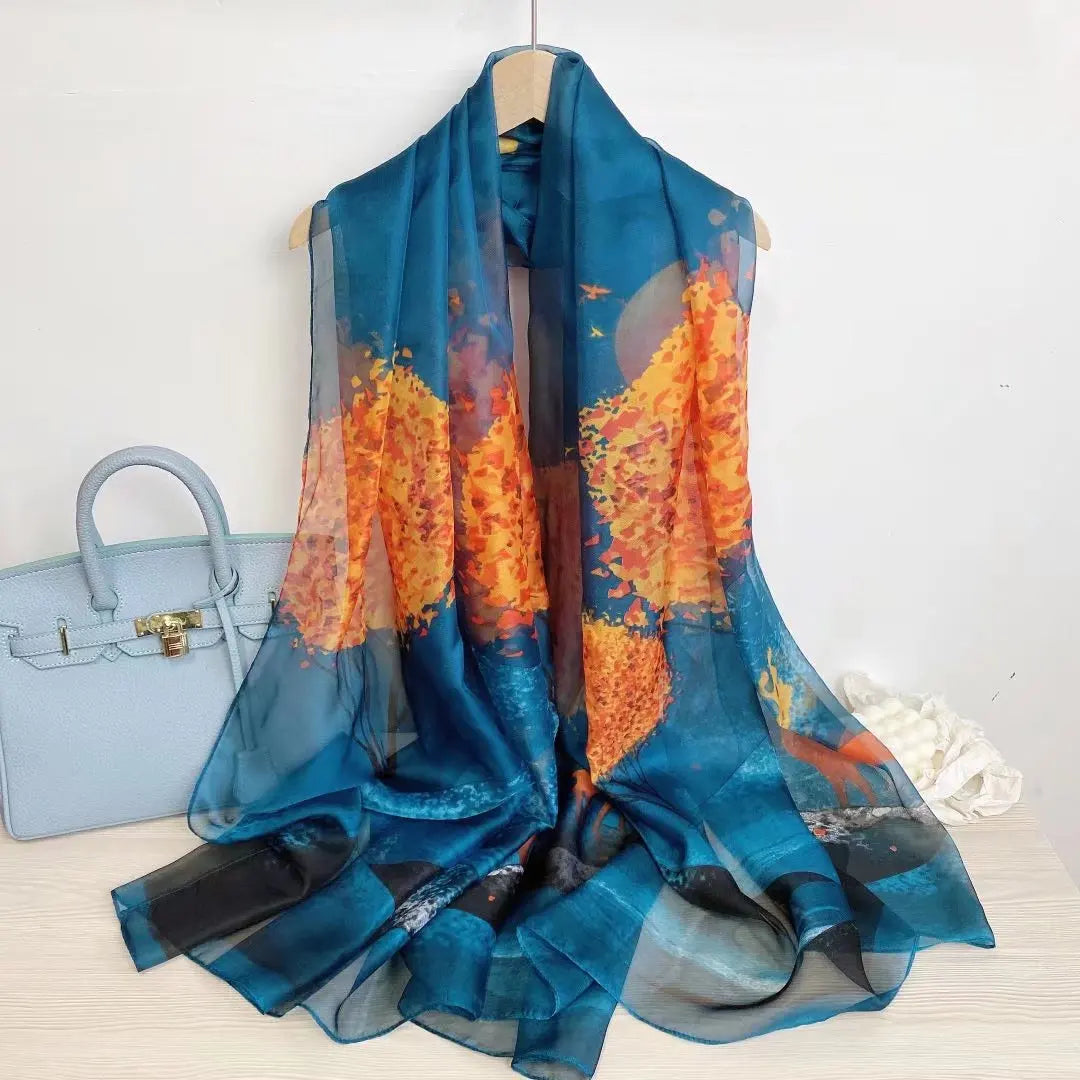 Ismerie – Vibrant and Stylish Chiffon Scarf