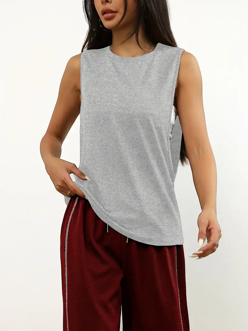 Vexis – Stylish, Sleeveless, Loose-fitting Tank Top