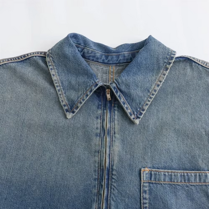Marcie – Loose Denim Dress