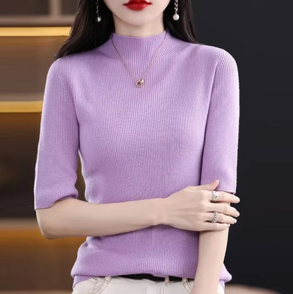 Aubrey – Knitted Turtleneck Sweater