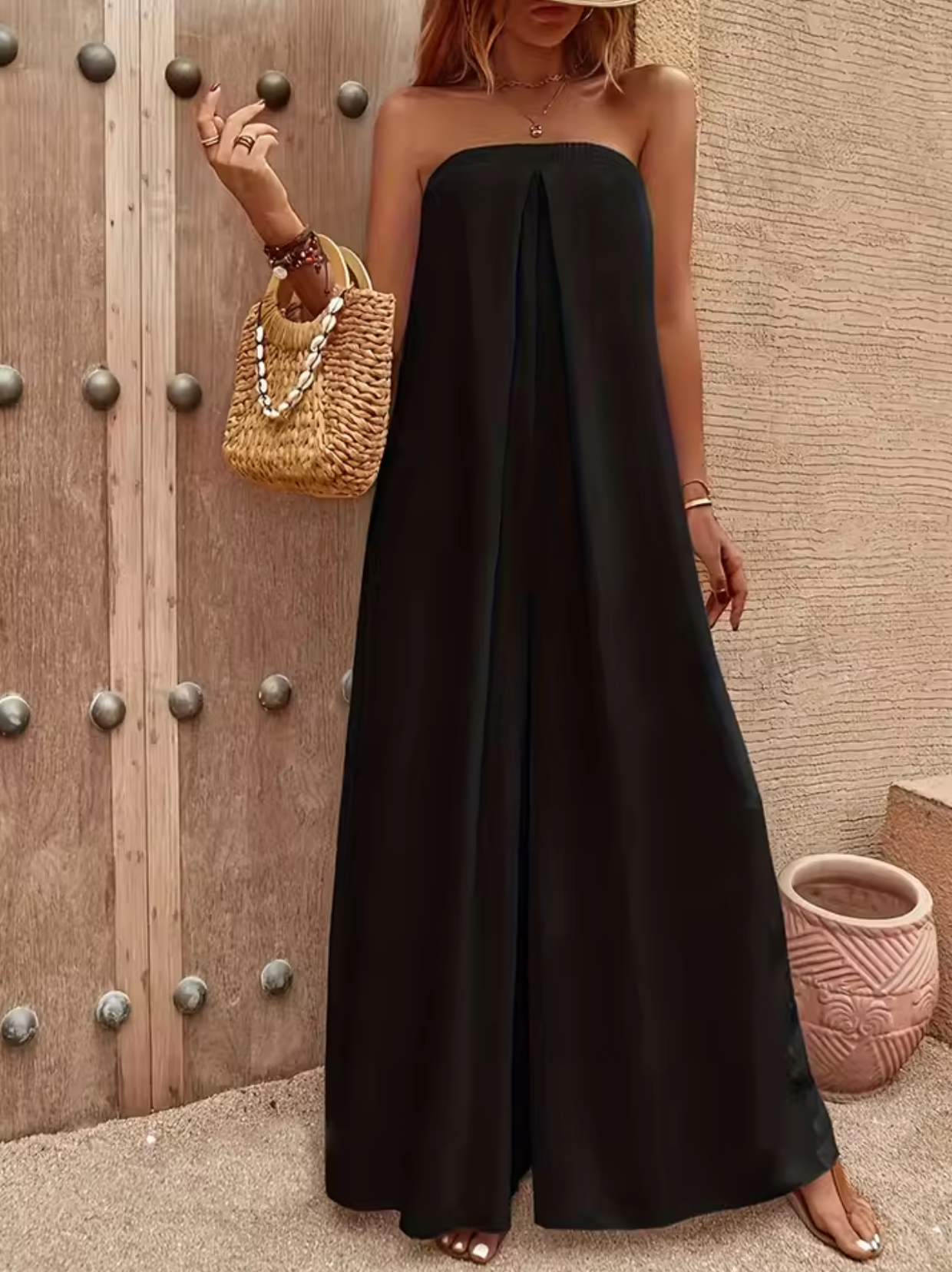 Seraphiel – Stylish Strapless Jumpsuit