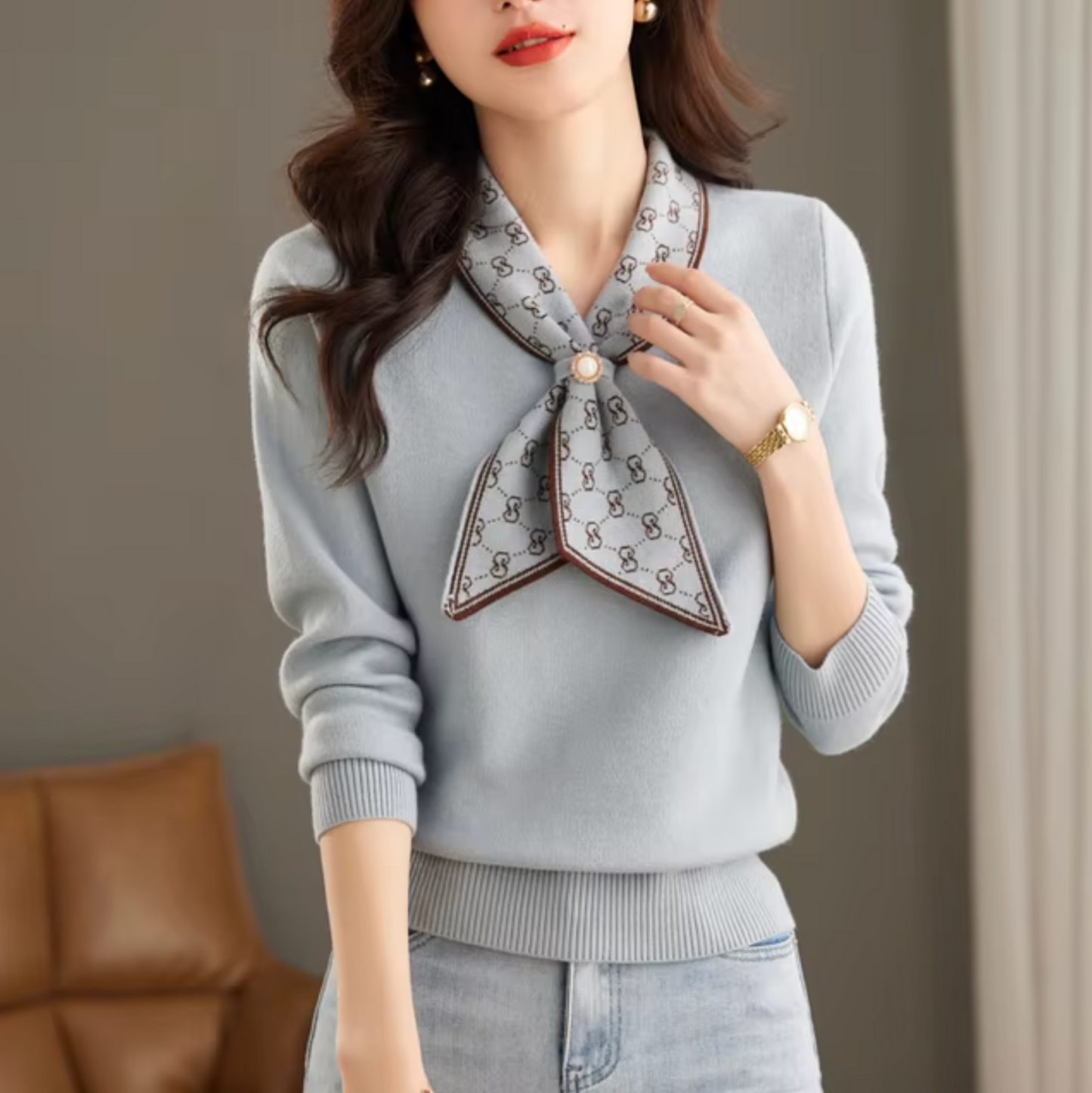 Aiah - Thick Knitted Sweater