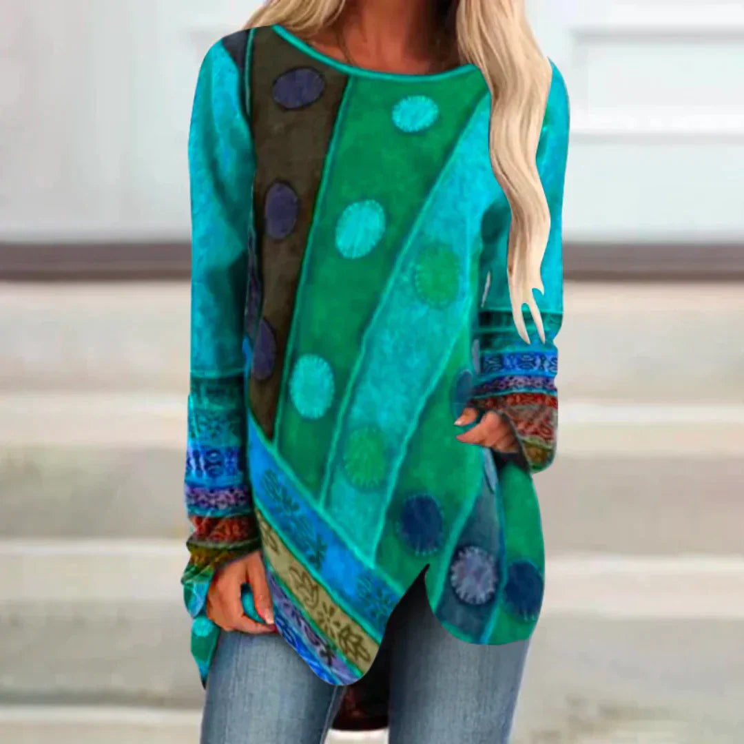 Leila - Colorful Vintage Tunic