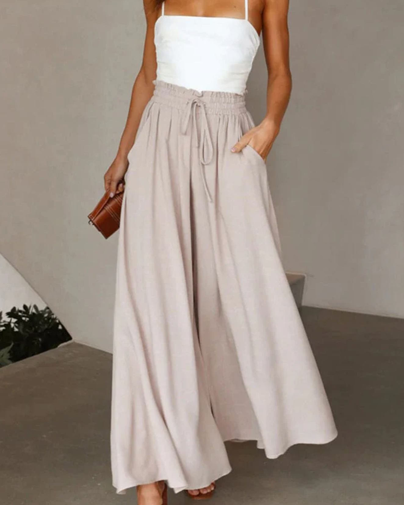 Josette – High-Waist Loose Pants