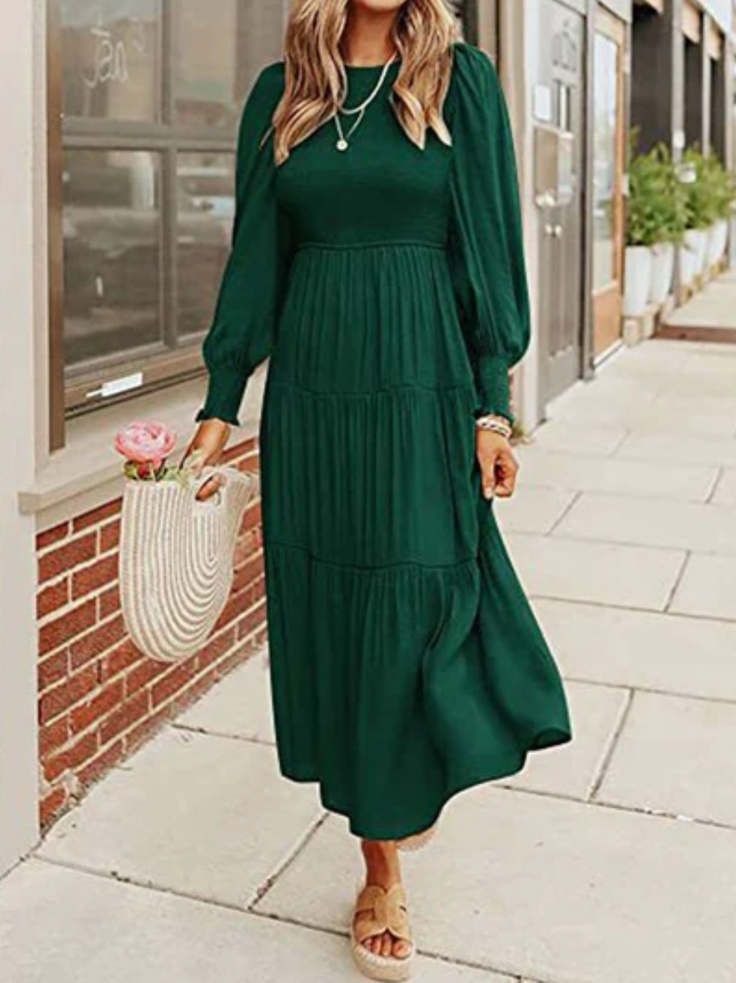 Ravelle – Stylish Tiered Midi Dress