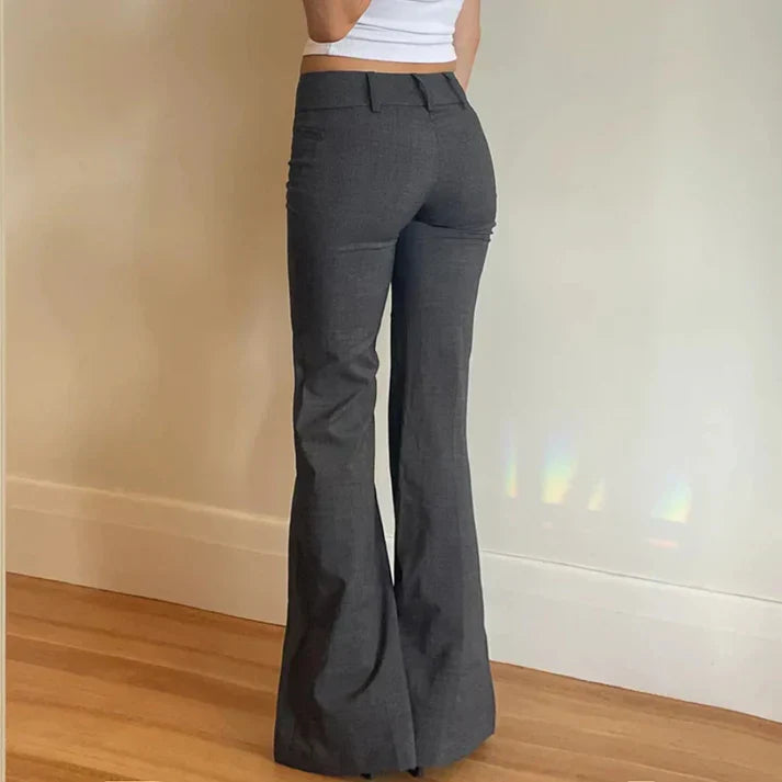 Shanti – Low-rise Flared Trousers