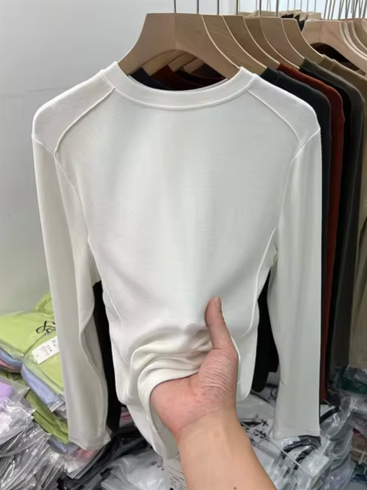 Lyriel – Long Sleeve Fleece Top
