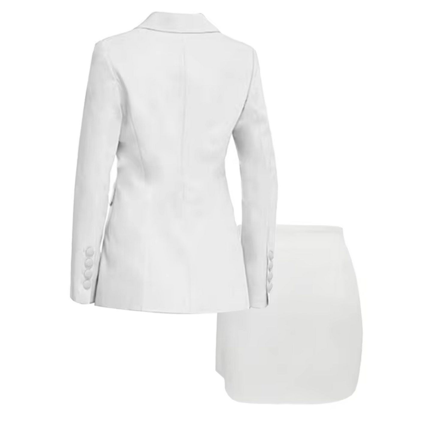 Cynthia – Elegant Coat and Skirt Set
