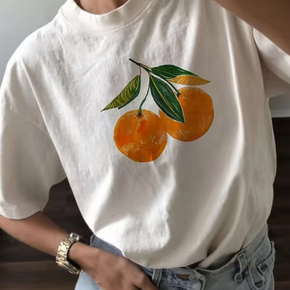 Jaira - Cotton Round Neck Shirt