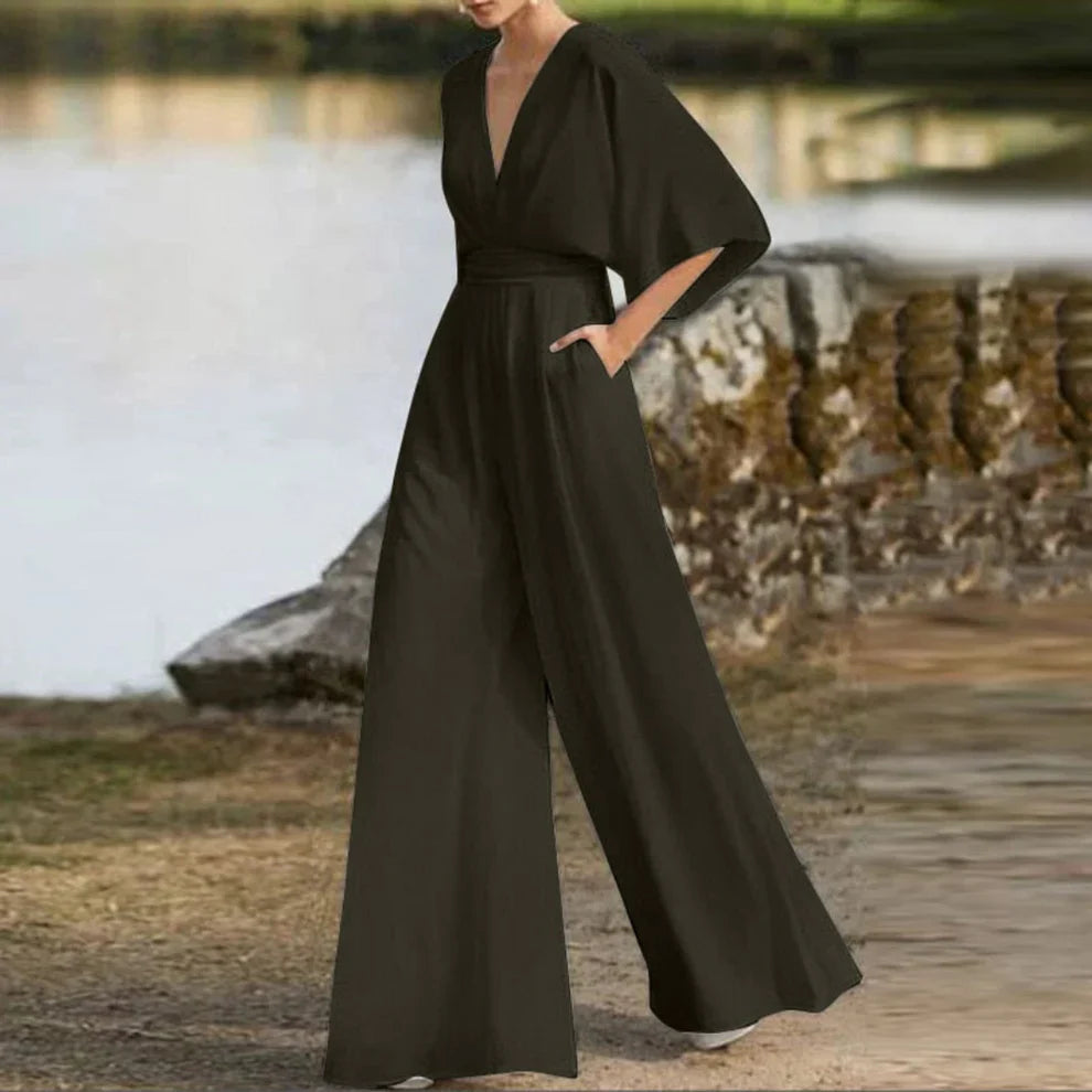Eowyn – Elegant wide leg jumpsuit