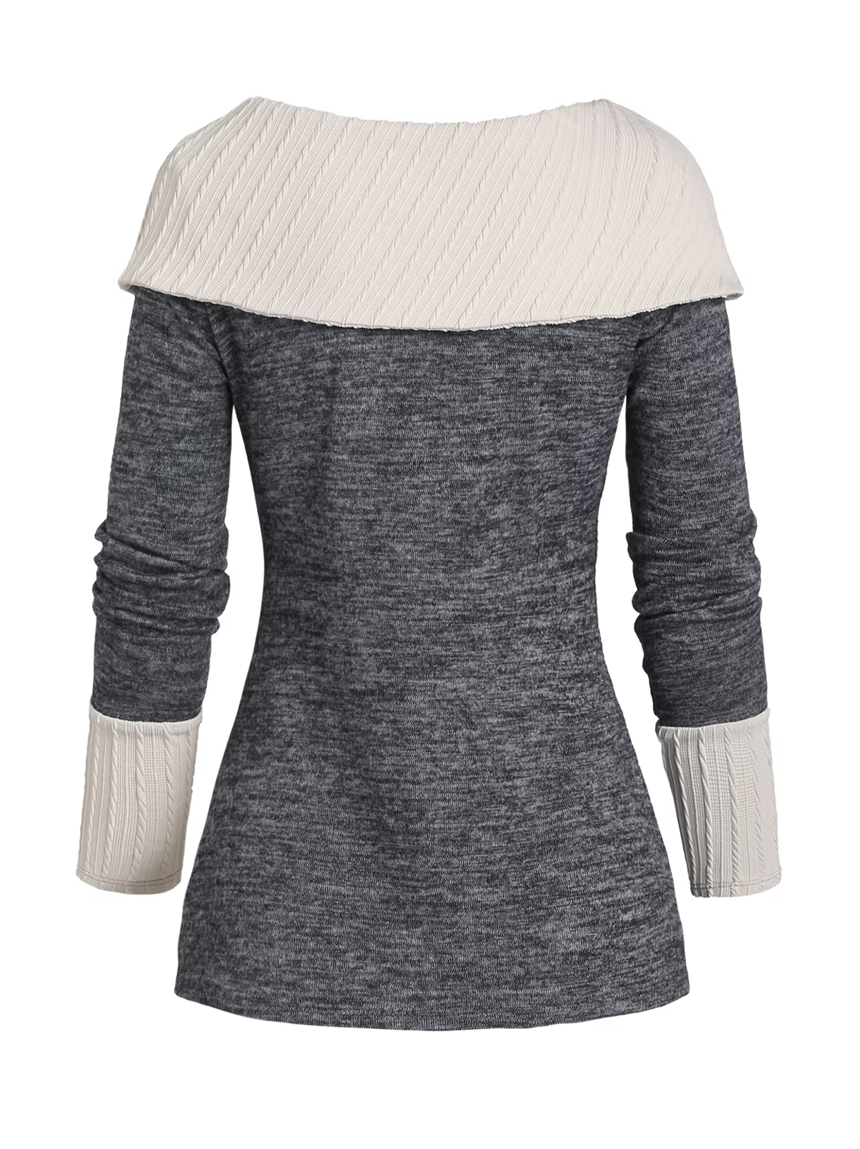 Luela – Stylish Top with Asymmetric Hem