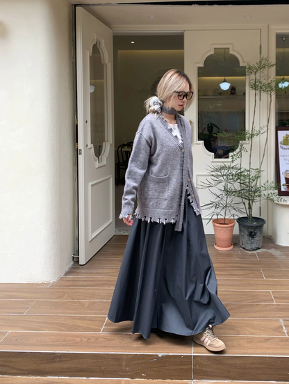 Layla – Long Pleated Skirt