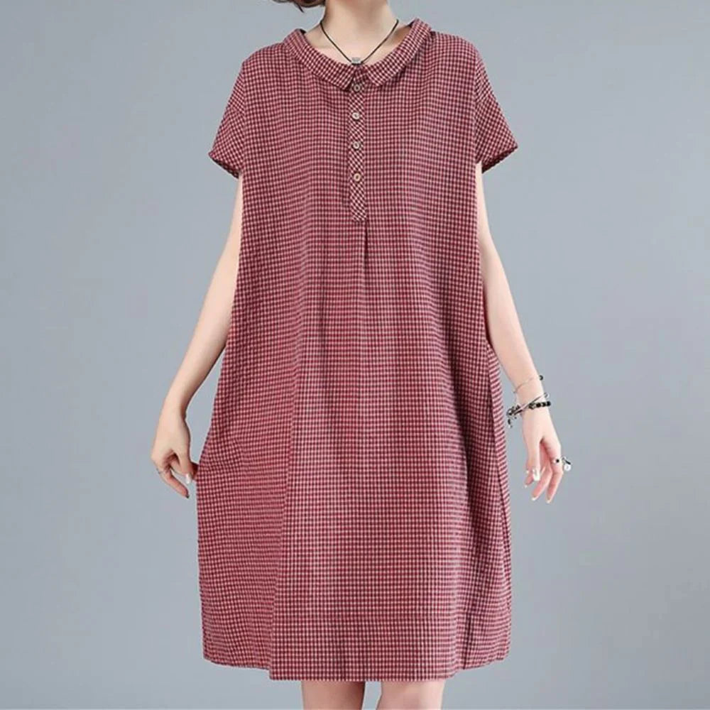 Vinessa – High-quality Cotton-Linen Dress