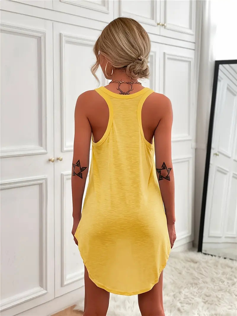 Zillah –Lightweight Cotton Sleeveless Tank Top
