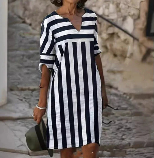 Mariet – Classic striped dress
