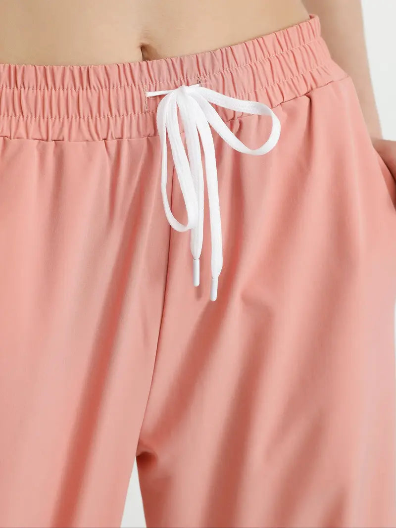 Hexaria – Stylish Jogging Pants with Mesh Details