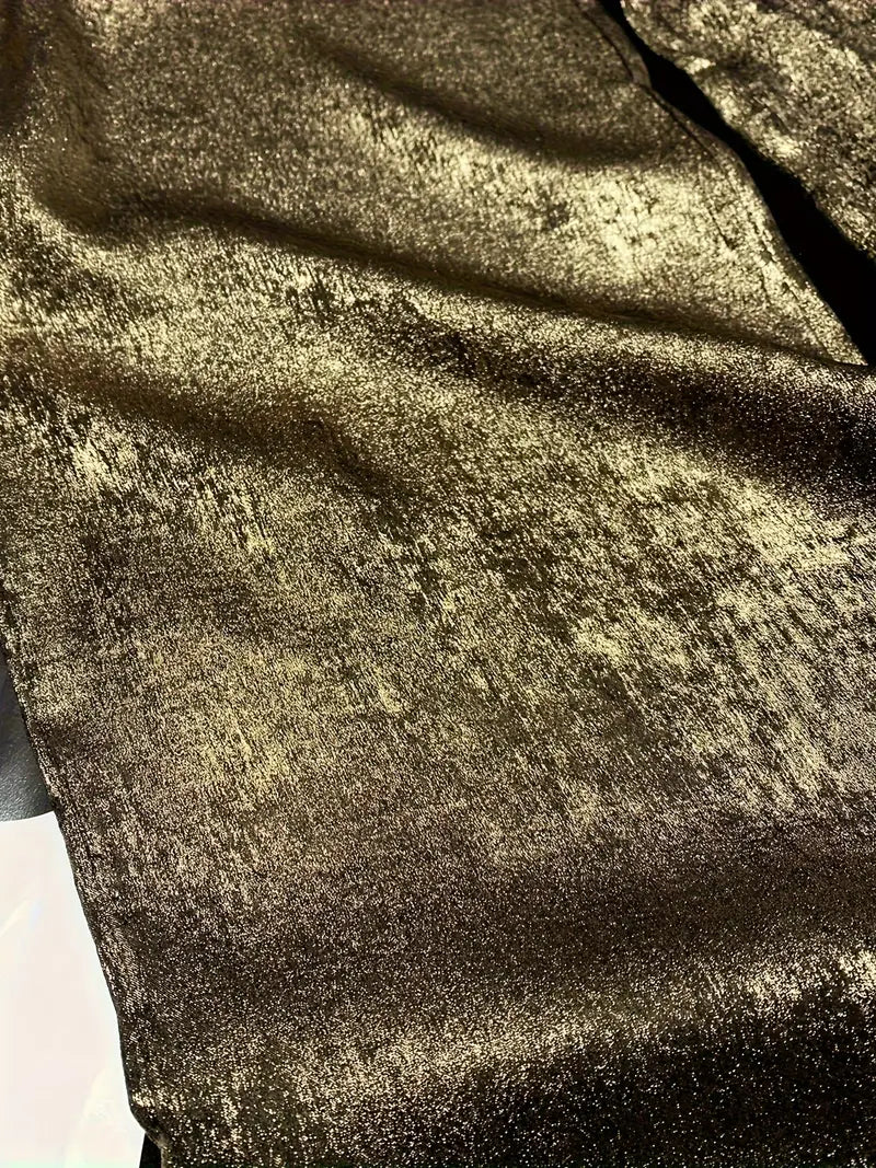 Dara – Metallic Wide Leg Pants