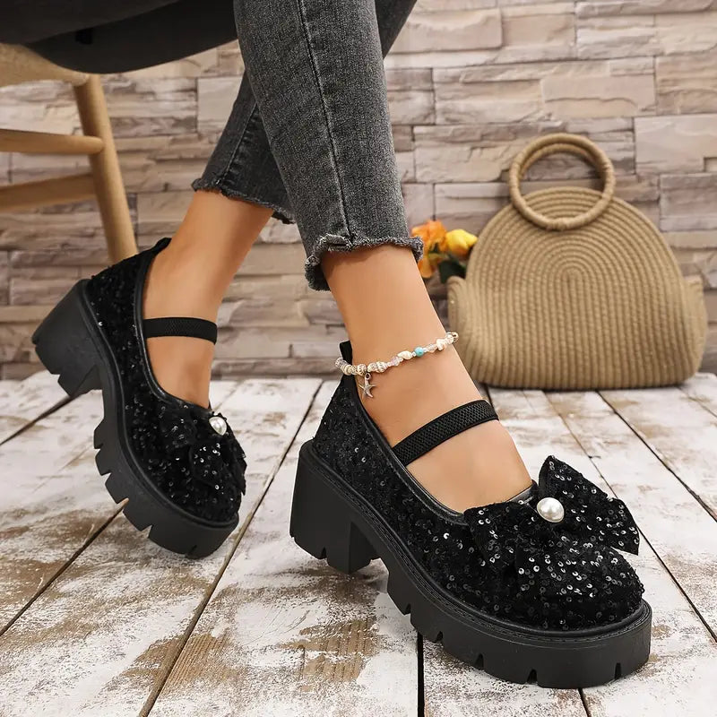 Jamila – Chic Loafers with Bow