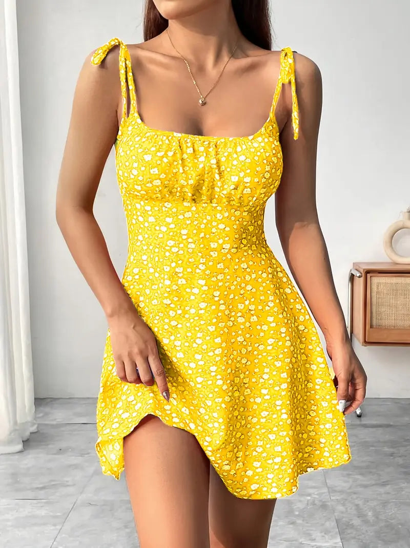 Maxine – Floral Print Mini Dress