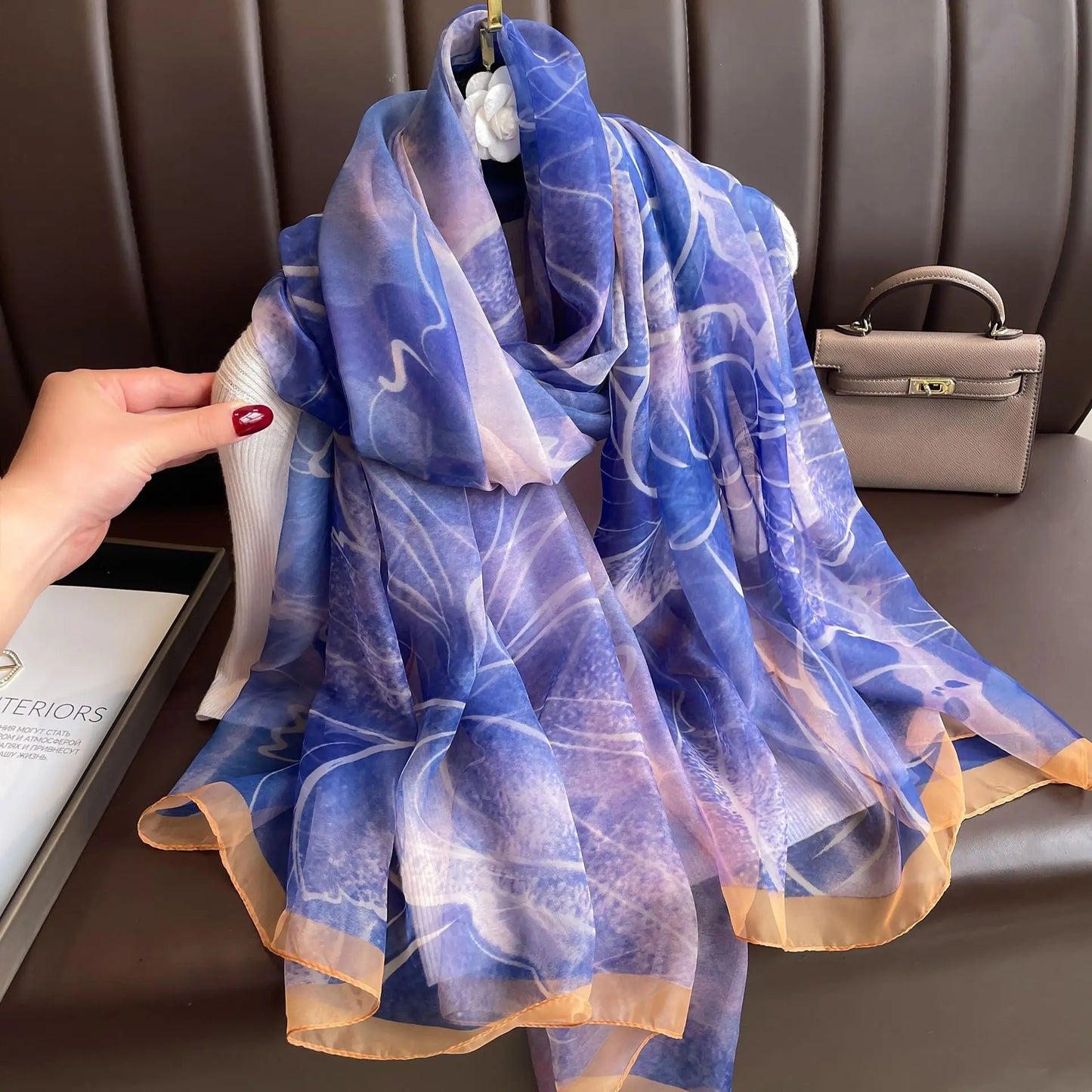 Ismerie – Vibrant and Stylish Chiffon Scarf