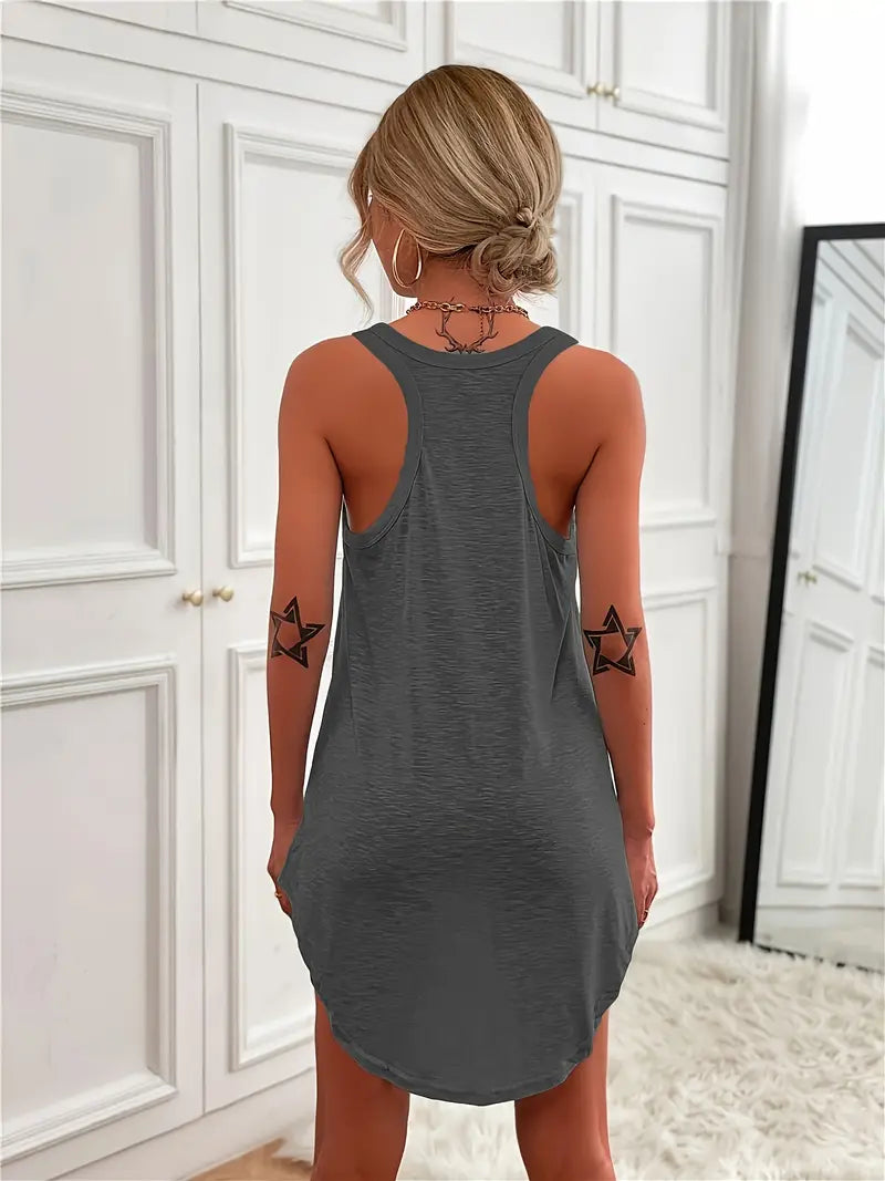 Zillah –Lightweight Cotton Sleeveless Tank Top