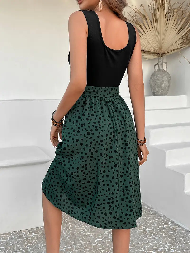 Rashana – Enchanting Sleeveless Dress
