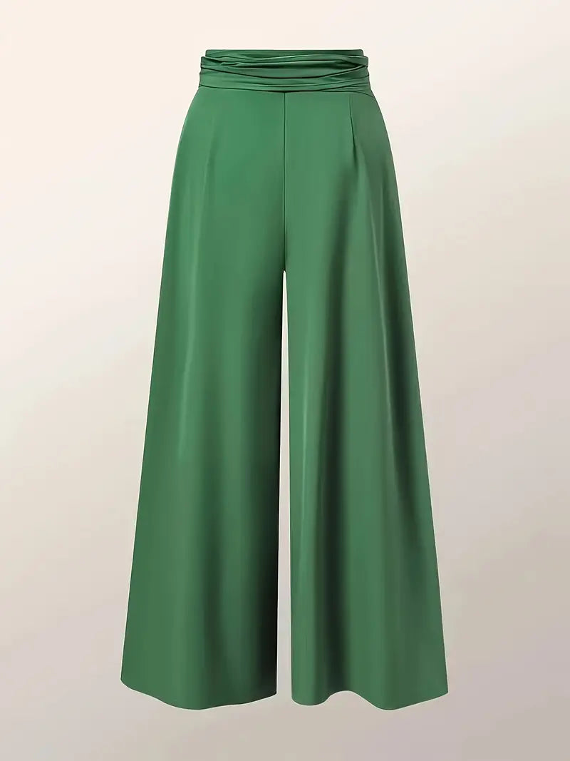 Zephyra – High Waist Wide Leg Palazzo Pants