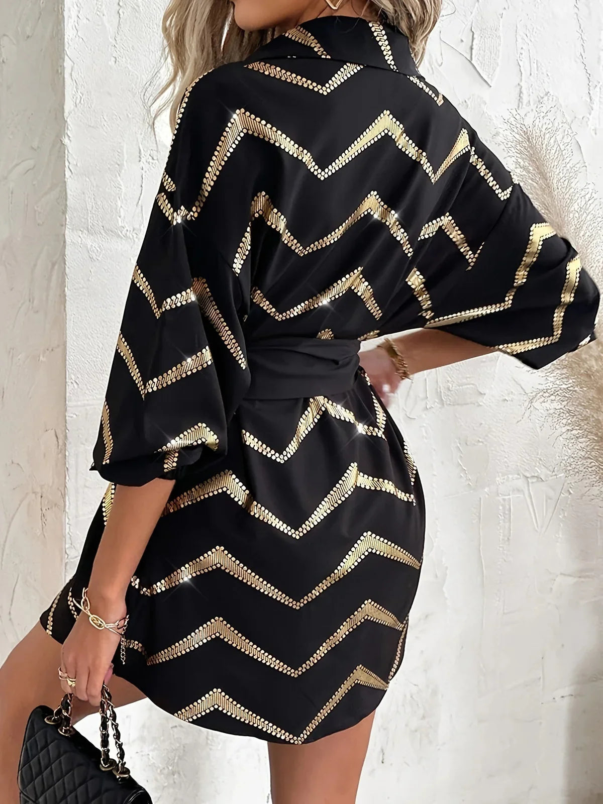 Jovielle – Stunning Mini Wrap Dress