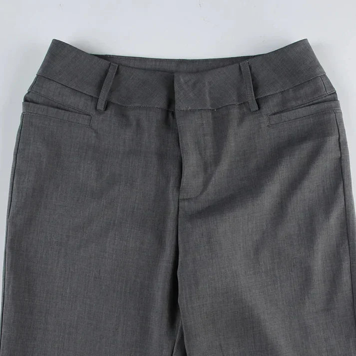 Shanti – Low-rise Flared Trousers