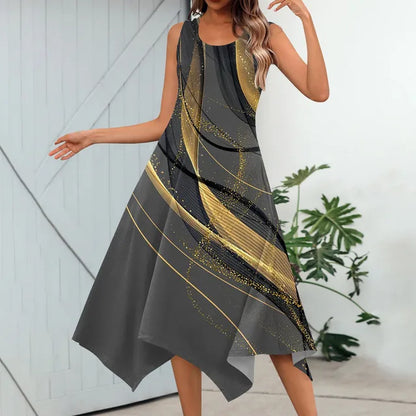Vishna – Elegant Asymmetric Dress