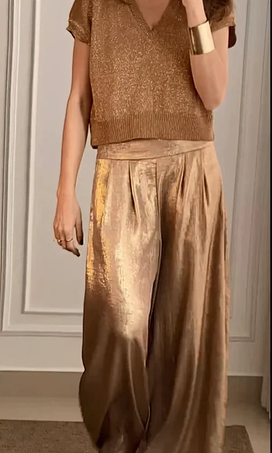 Lunarae – Elegant Top and Pants Set