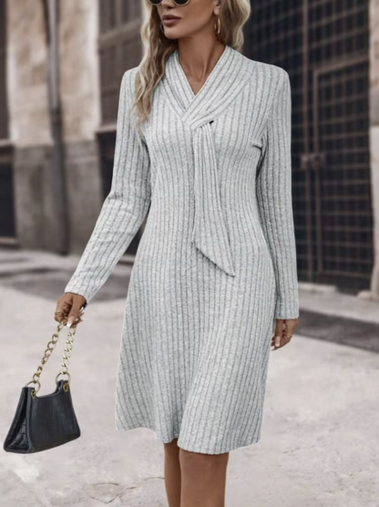 Lenka – Long-sleeved Knitted Dress
