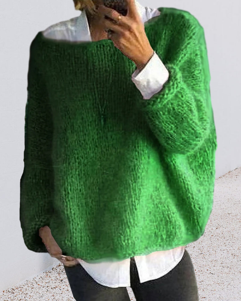 Stylish and elegant winter sweater