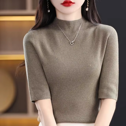 Aubrey – Knitted Turtleneck Sweater