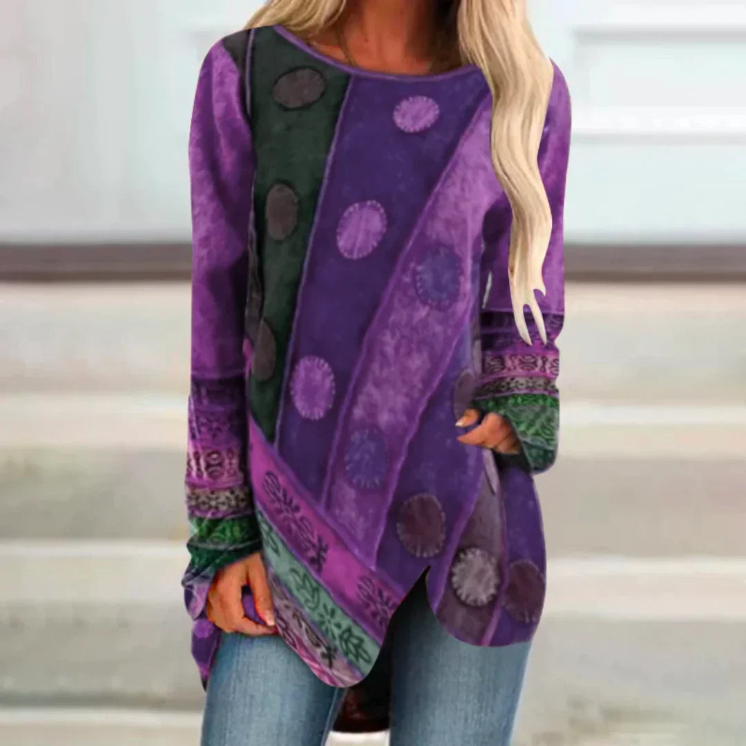 Leila - Colorful Vintage Tunic