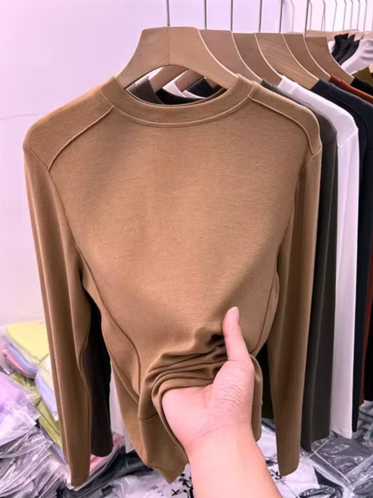 Lyriel – Long Sleeve Fleece Top