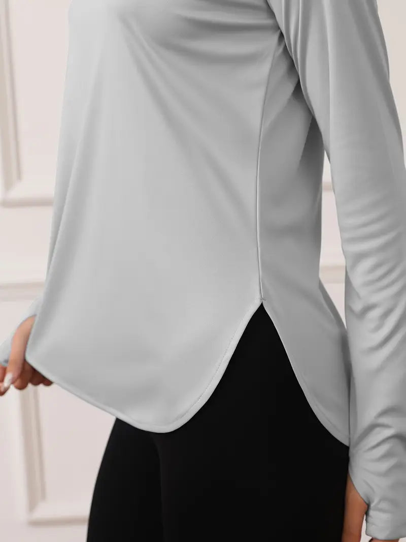 Viletta – Stylish Lightweight Long-sleeved Hooded Top