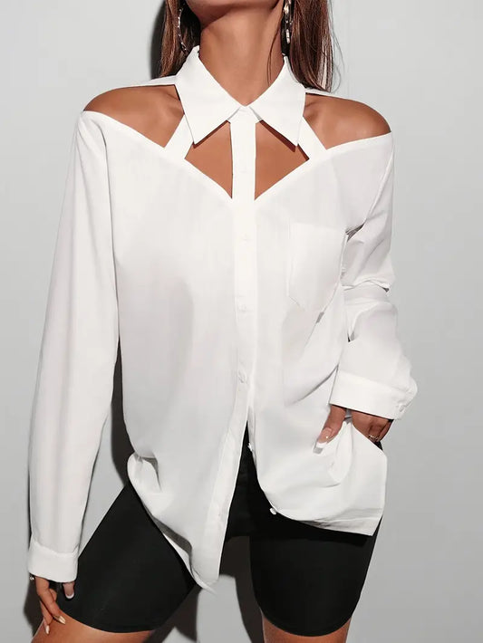 Idun – Stylish Modern Cut Blouse