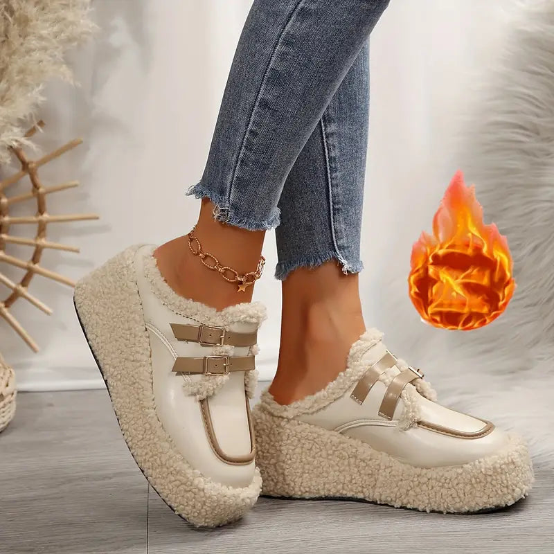 Marga – Plush Leather Loafer