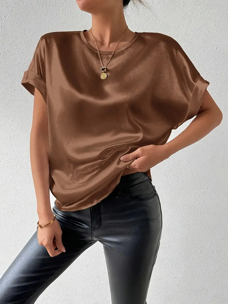 Valkirra – Stylish Satin Shirt