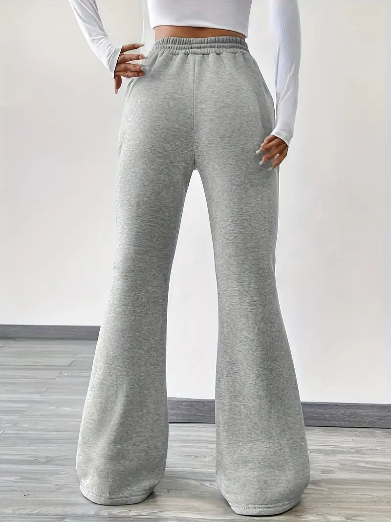 Manju – Flared Cotton Jogging Pants