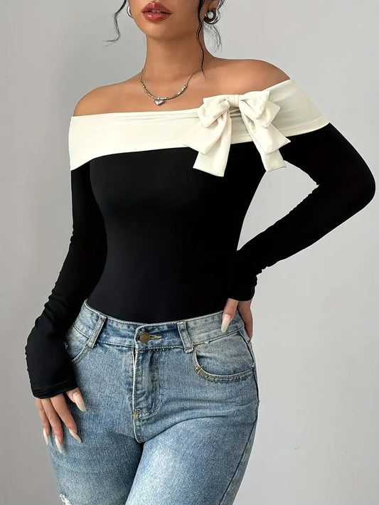 Kerry – Elegant Off Shoulder Bodysuit