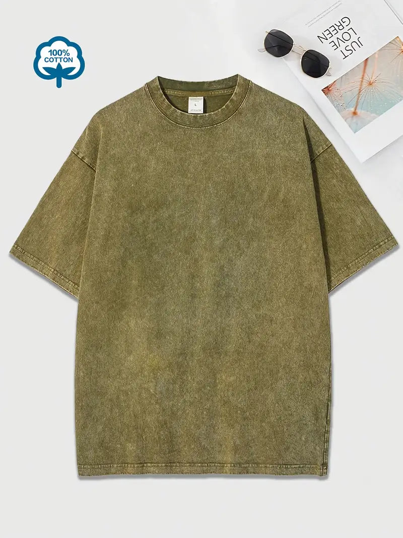 Brooklyn - Cotton Crew Neck T-Shirt
