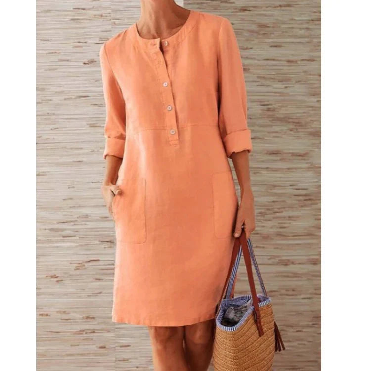 Sorvanna – Versatile Button-front Dress