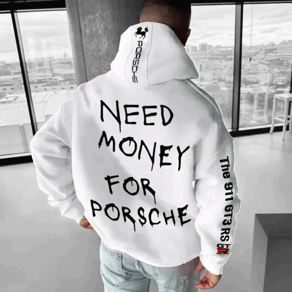 Jace - The oversized racing hoodie