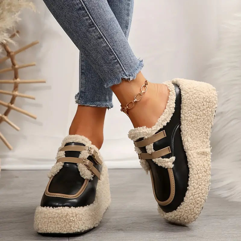 Marga – Plush Leather Loafer